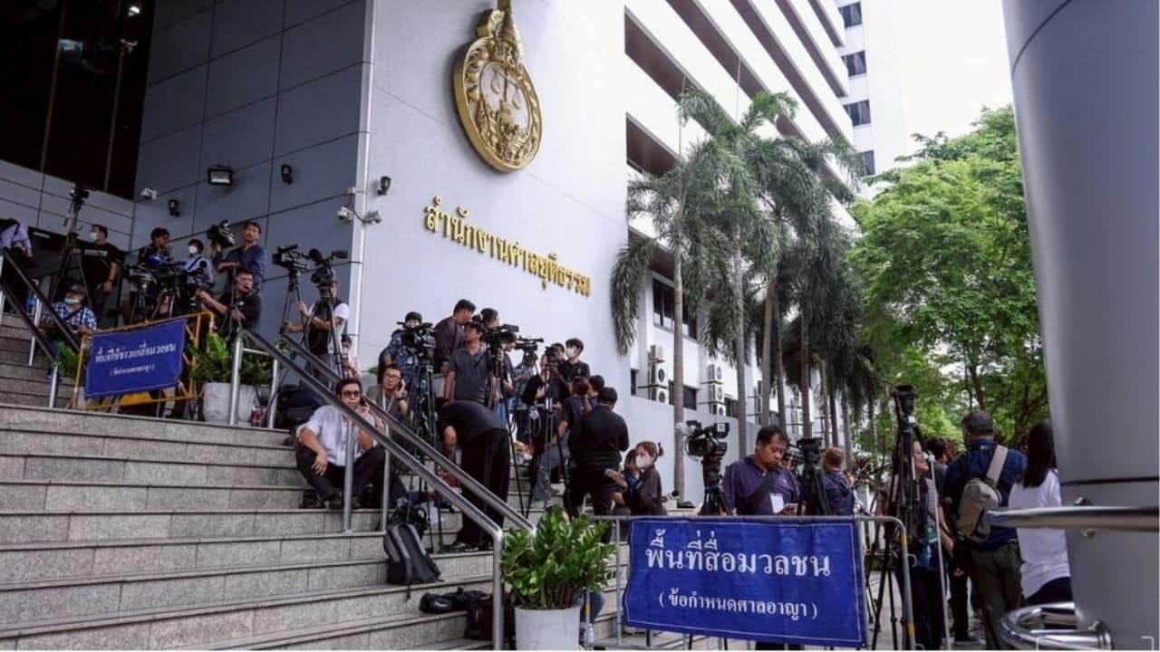 Thaksin faces court over monarchy remarks in closed-door trial