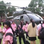 Helicopter tail number sparks lottery frenzy in Udon Thani | Thaiger