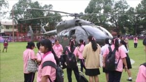 Helicopter tail number sparks lottery frenzy in Udon Thani