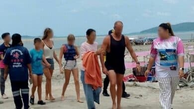 Spanish family rescued after boat capsizes off Koh Samui