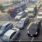 Student survives bus collision at Bangkok pedestrian crossing (video) | Thaiger