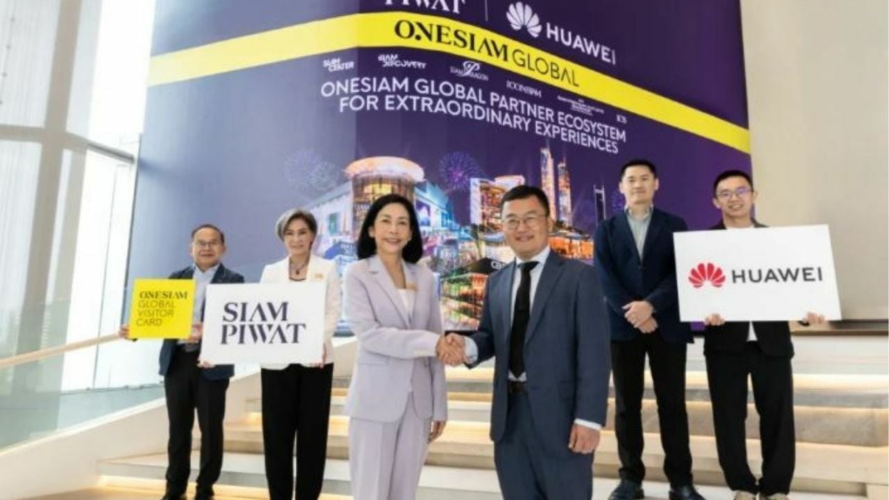 Siam Piwat and Huawei join forces to woo Chinese tourists