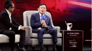 Thaksin lifts lid on power plays as Bhumjaithai walks out