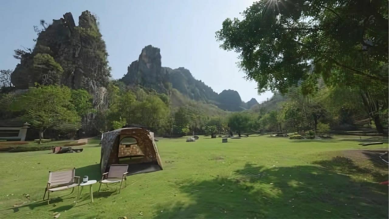 Cha-am forest park lands national camping award