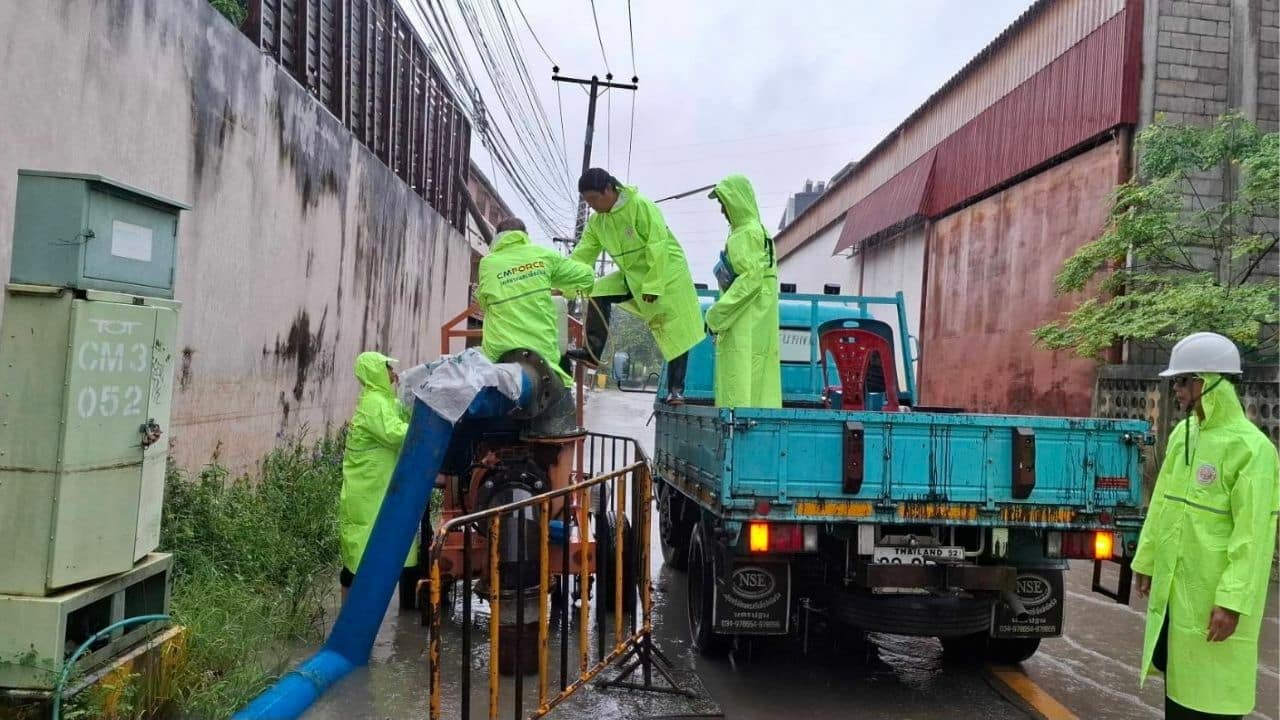 Flood chaos fears as Chiang Mai braces for storm Wipha | Thaiger