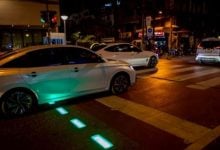 Flashing zebra crossing turns heads in Pattaya | Thaiger