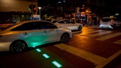 Flashing zebra crossing turns heads in Pattaya | Thaiger