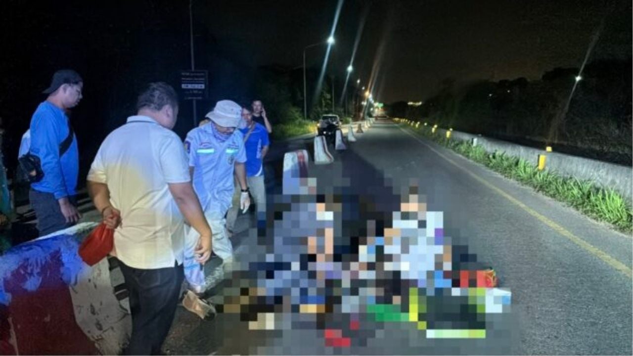 Fatal crash sparks fury over ‘death trap’ roadworks in Pattaya | Thaiger