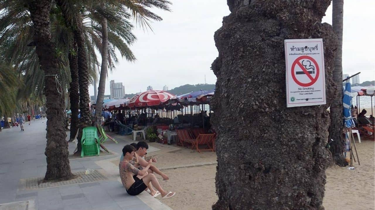 Butts out: Beach smoke ban sparks flaming row in Pattaya