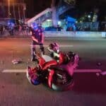 Teen motorcyclist dies in crash with truck near Bangkok University | Thaiger