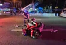 Teen motorcyclist dies in crash with truck near Bangkok University