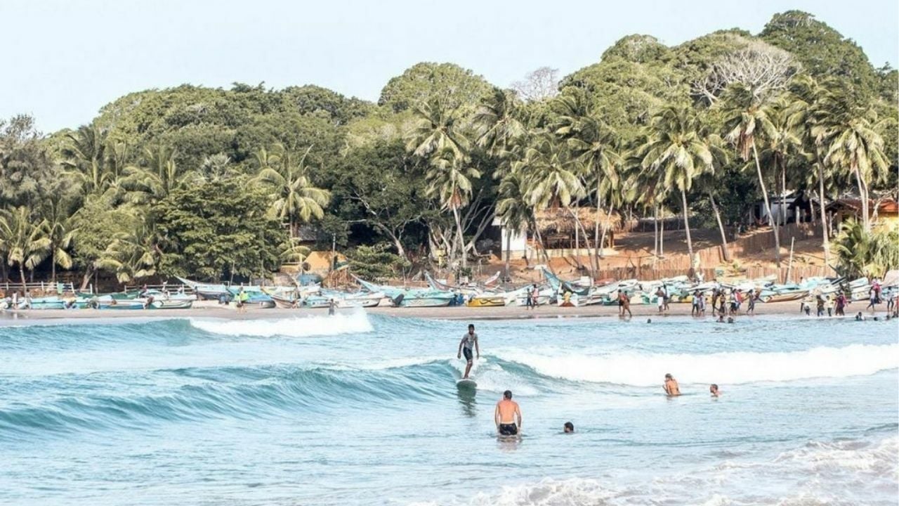 Topless Thai transwoman busted for beach stunt in Sri Lanka