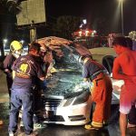 Top cop’s Mercedes goes up in flames in Pattaya | Thaiger