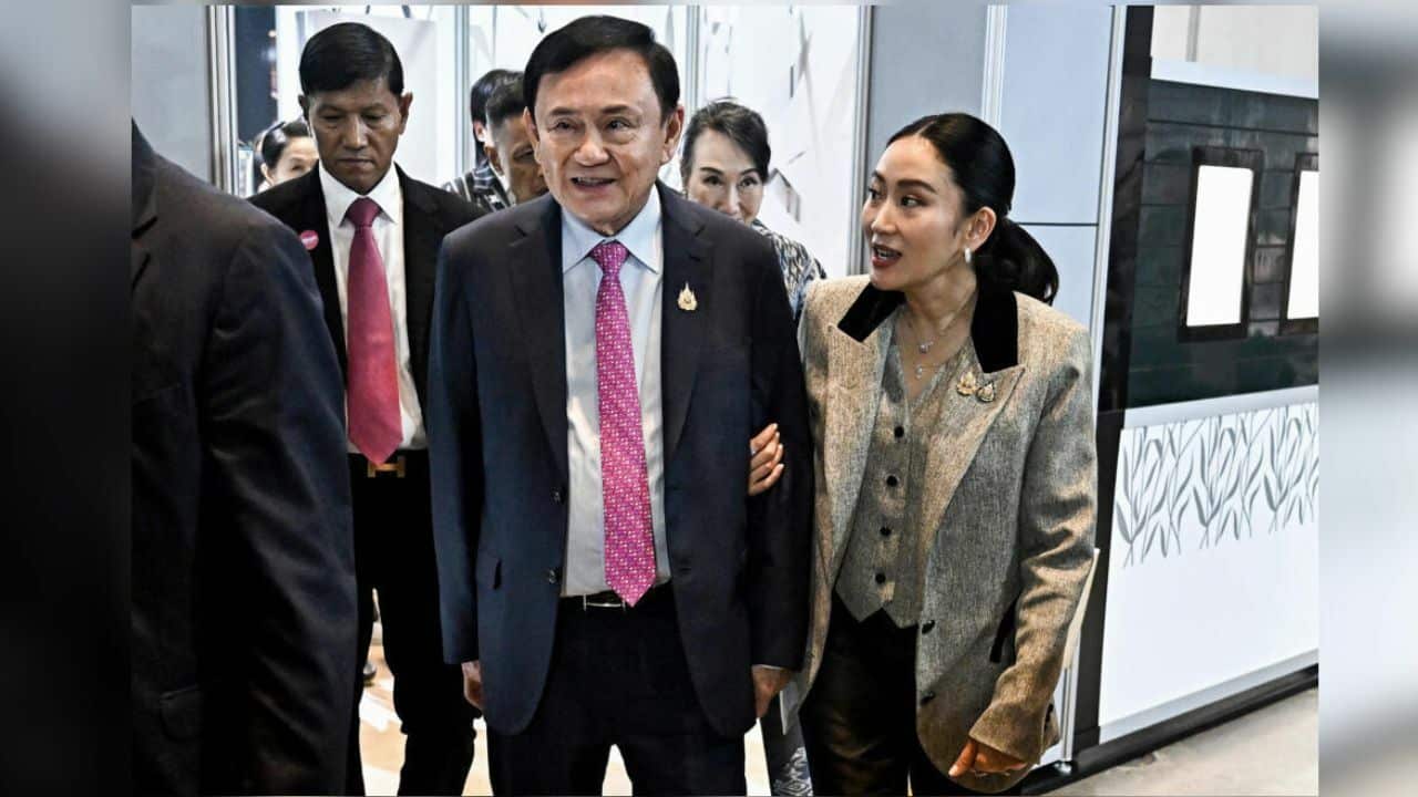 Thaksin to hear lese majeste ruling on exile anniversary