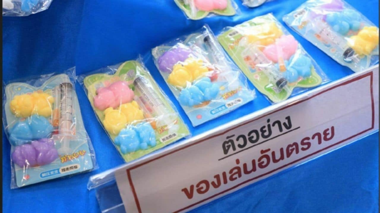 Thai health officials warn against dangerous kids’ pimple popper toy
