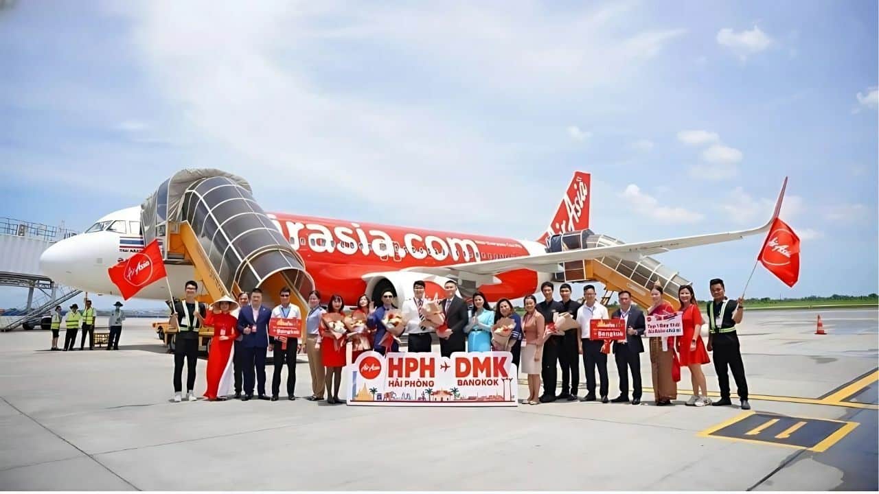 AirAsia spreads its wings with new Bangkok–Hai Phong route