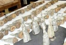 Hidden Buddha statues unearthed in Laos temple dig