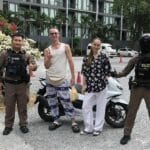 Pattaya cops rescue Russians with highway bike push | Thaiger