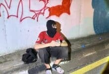 Russian teen busted for Pattaya pier graffiti