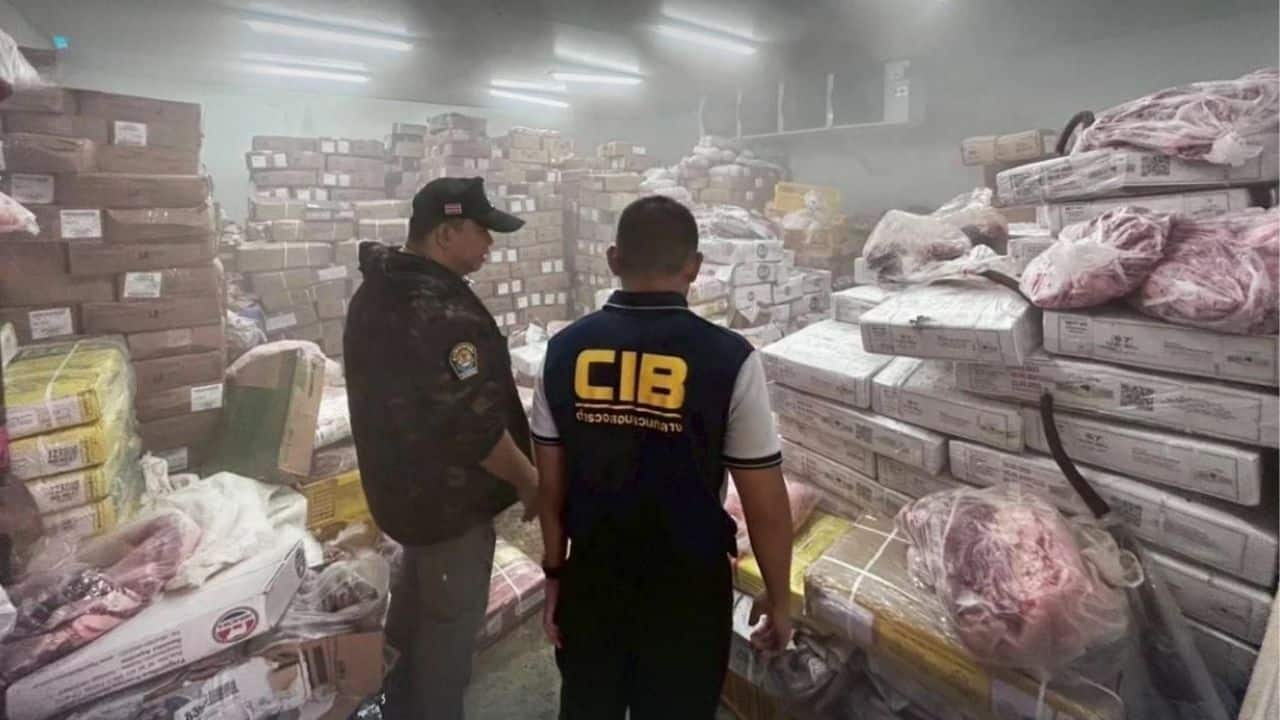 Tonnes of toxic beef haul uncovered in Pathum Thani