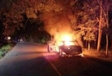 Narathiwat unrest: suspicious sedan fire follows explosion
