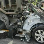 Van of pilgrims crashes in Sing Buri, multiple injured | Thaiger