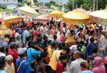 Ordination ceremony in Suphan Buri draws lottery interest