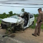 Police officer dies in SUV crash in Ubon Ratchathani | Thaiger