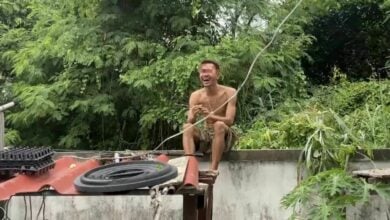 Man in Sattahip detained after cannabis-induced hallucinations