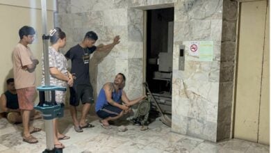 Shafted again! Pattaya elevator traps Burmese man