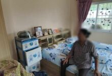Masked burglar robs gran as family dog wags tail at thief in Pattaya
