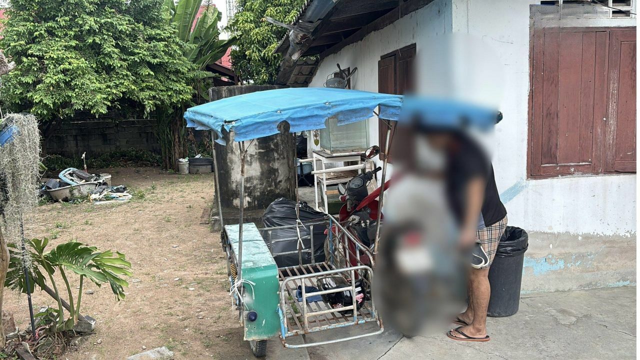 Doggone disaster as pensioner gets skewered in Pattaya crash