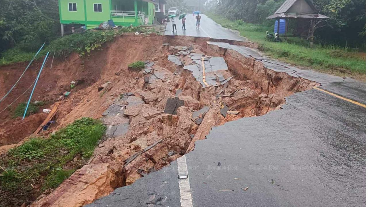 Mud, sweat, fears: Thailand landslide warning after monsoon soak