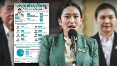 Pae’s the limit: New poll reveals most Thais want PM to quit