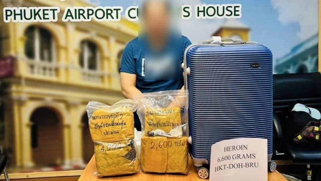 Creamer crime! American nabbed with heroin ‘brew-tally’ hidden