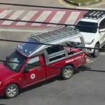 Trigger-nometry: Songthaew driver goes ballistic in Thai traffic tiff | Thaiger