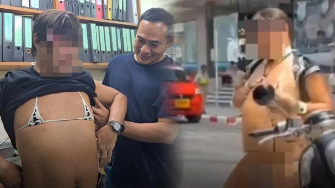 Bikini banzai! Japanese man fined for racy roadshow in Thailand