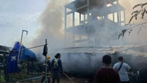 Phuket camp inferno sparks fear as migrant scandal probe heats up | Thaiger