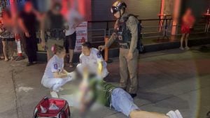 Punch-up with ladyboy in Pattaya leaves foreigner with bloody head | Thaiger
