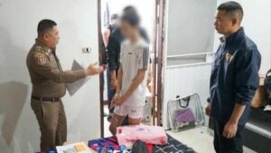 Lao national arrested in Surin for child abuse video distribution