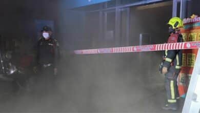 Blaze at Bangkok supermarket quickly contained by firefighters
