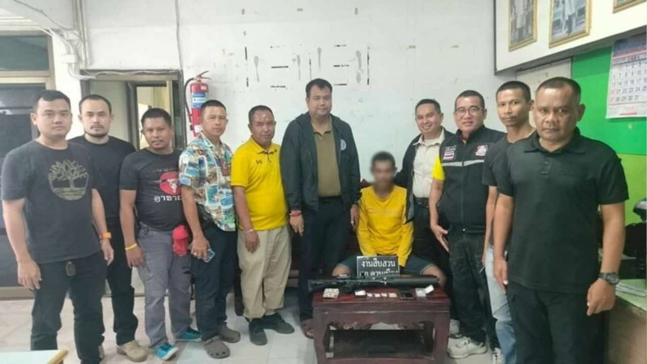 Suspect in Phatthalung shooting caught in Songkhla rubber plantation