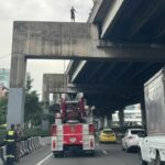 Man falls from pylon onto road off Vibhavadi Expressway | Thaiger