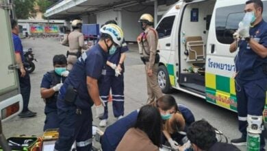 Nonthaburi teacher found dead in mall car park fall