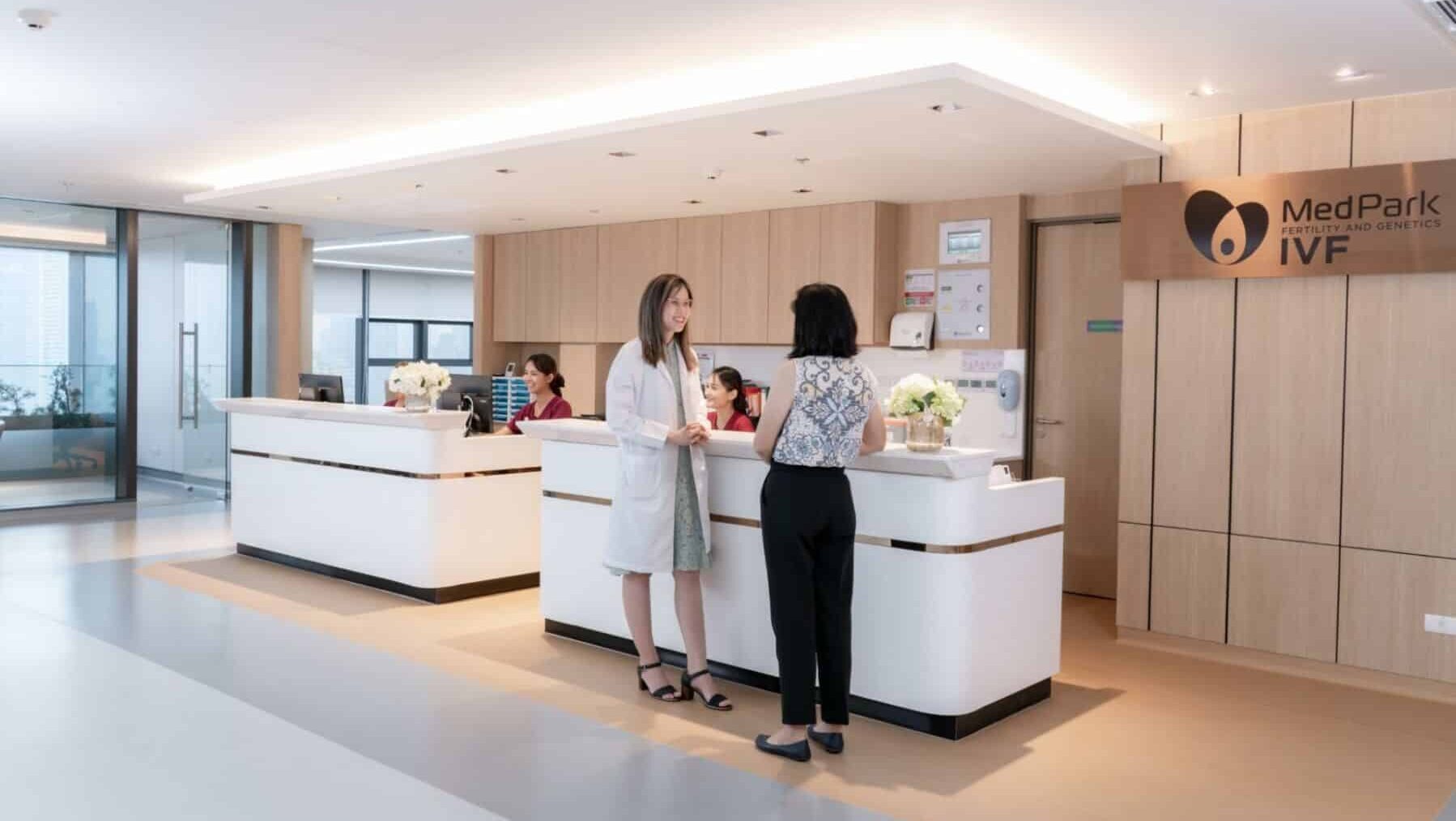 The IVF clinic at MedPark Hospital Bangkok