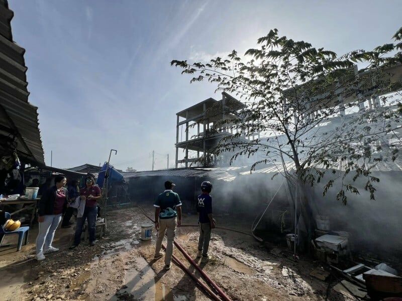Phuket camp inferno sparks fear as migrant scandal probe heats up | News by Thaiger