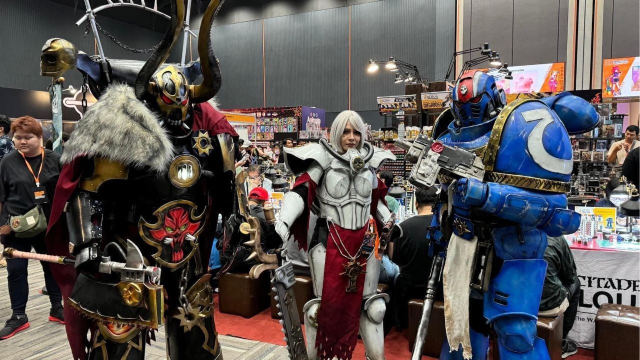 Not neccessarily anime however check out thee effort that the cosplayers put into these Warhammer 40k costumes | Photo taken from C4 Team - Cosplay Team Facebook page