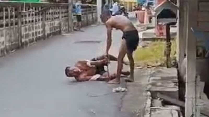 Off his rod: Drugged-up thug batters dad with iron bar | News by Thaiger