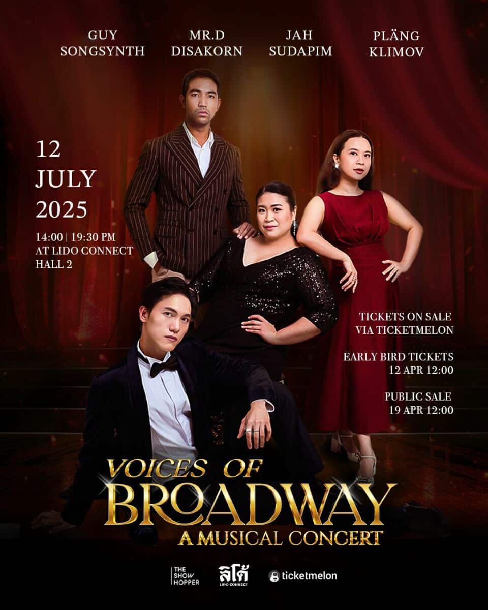 Voices of Broadway: A Musical Concert at Lido Connect Bangkok