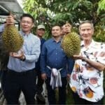 Thai man sells ‘floating durian’ for 300,000 baht at fruit festival auction | Thaiger